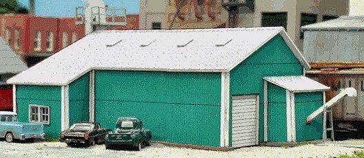 Blair Line #2007 HO Scale Laser-cut Farmer's Fertilizer Bulk Plant Kit NIB image 1