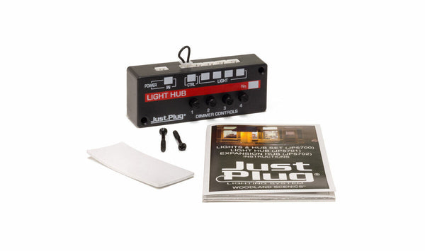 Woodland Scenics JP5701 Just Plug Lighting System, Light Hub