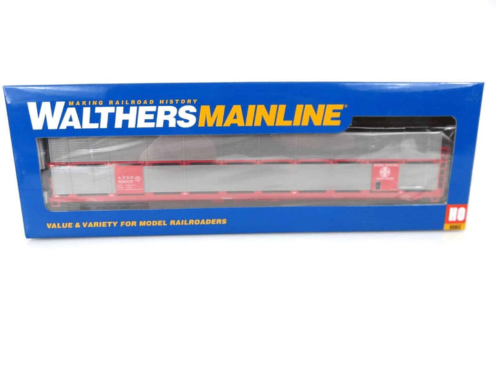 Walthers 910-8101 HO Scale 89' Bi-Level Shielded Auto Rack AT&amp;SF Santa Fe #88007 image 2