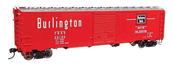 Walthers Mainline 910-46509 HO Scale 50' AAR Single Door Boxcar CB&amp;Q Burlington image 0