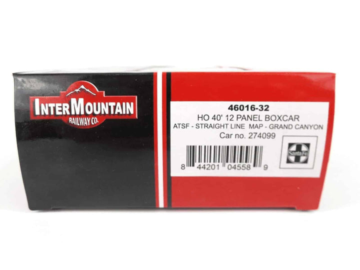 Intermountain 46016-32 HO Scale 40' 12 Panel Boxcar ATSF Santa Fe Road #274099 image 3