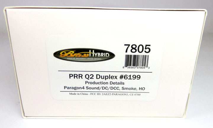 Broadway Limited BLI 7805 Brass Hybrid HO PRR 4-4-6-4 Q2 Duplex DCC/Sound/Smoke image 4