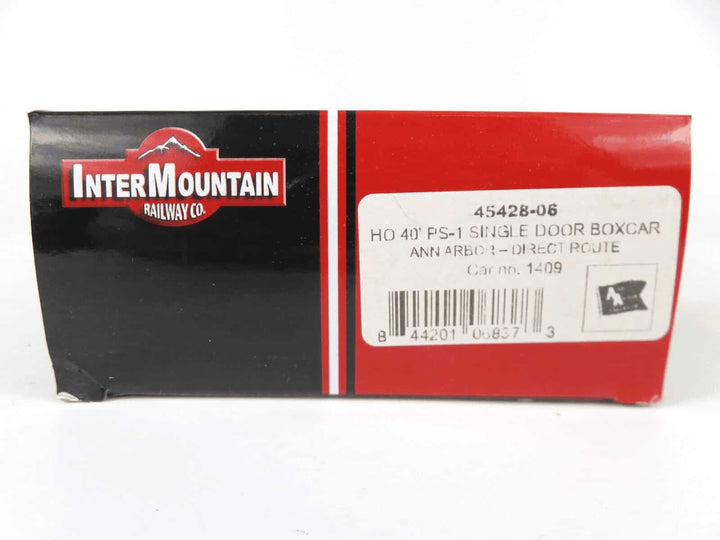 Intermountain 45428-06 HO 40' PS-1 Boxcar Ann Arbor Direct Route Road #1409 NIB image 3