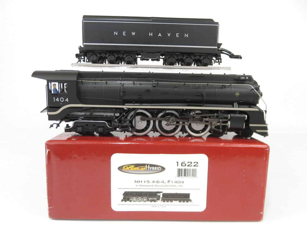 Broadway Limited Brass Hybrid 1622 HO New Haven 4-6-4 I-5 Locomotive DCC/Sound image 0