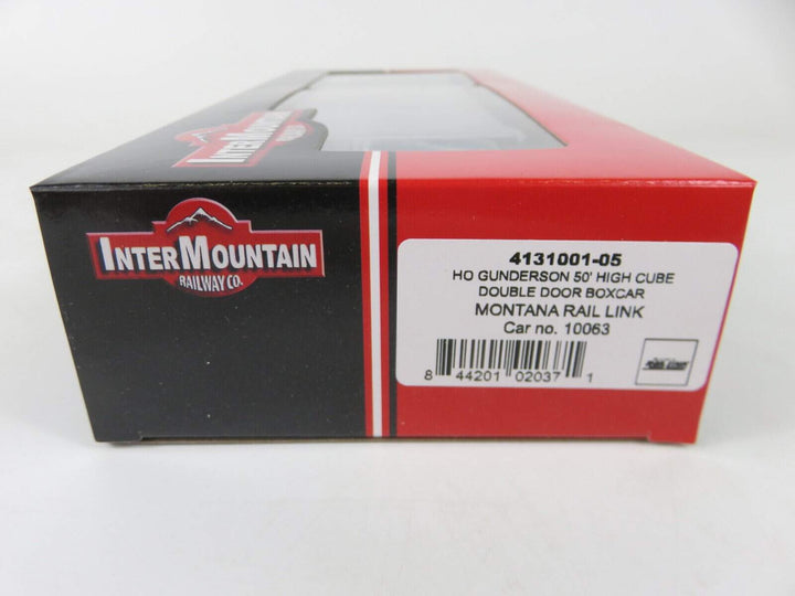 Intermountain 4131001-05 HO Montana Rail Link Gunderson 50' High Cube Boxcar NIB image 2