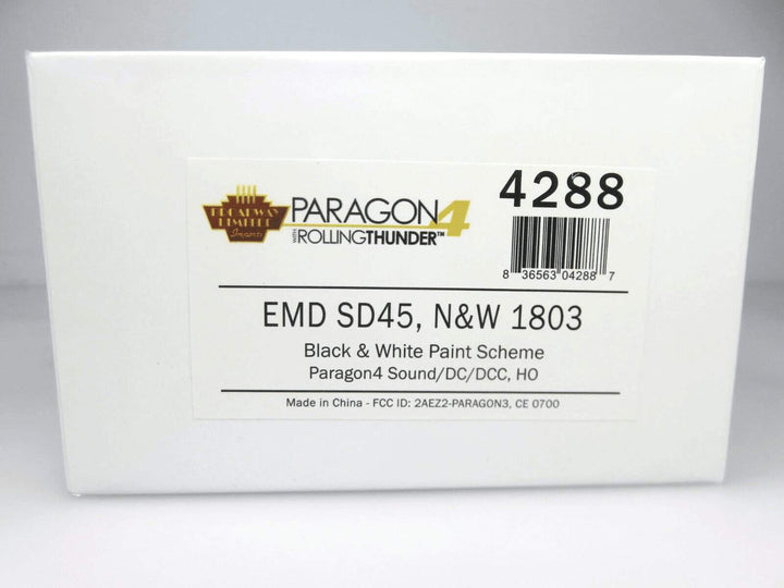 Broadway Limited BLI 4288 EMD SD45 High Hood N&amp;W Norfolk Western DCC Sound NIB image 2