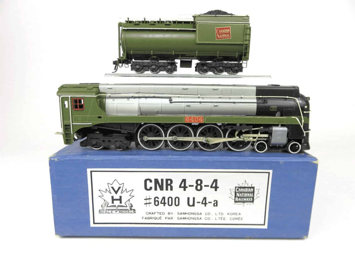Van Hobbies Brass HO Scale CNR Canadian National 4-8-4 U-4-a Steam Locomotive image 1