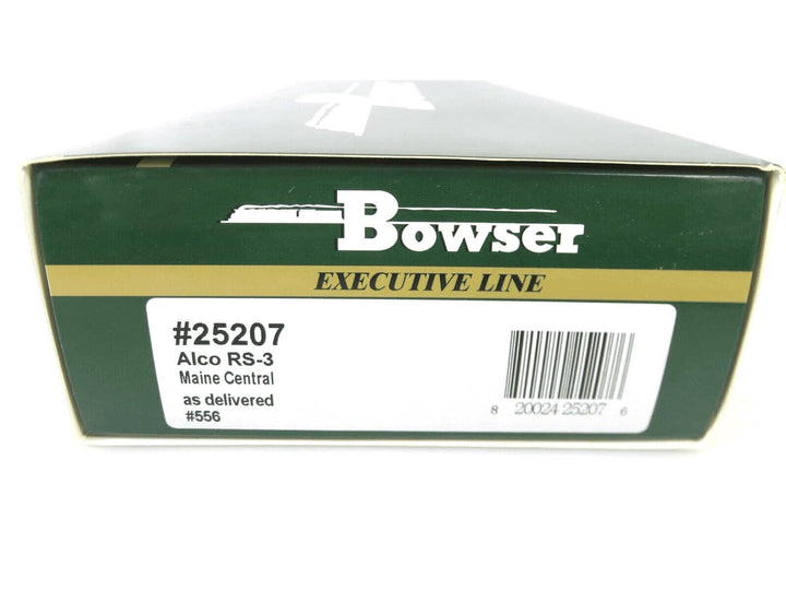 Bowser 25207 HO Scale MEC Maine Central Alco RS-3 Phase 3 Diesel Locomotive #556 image 3