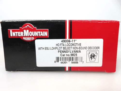 Intermountain #49006-11 HO PRR Pennsylvania EMD F7A Locomotive DCC #9825 image 3