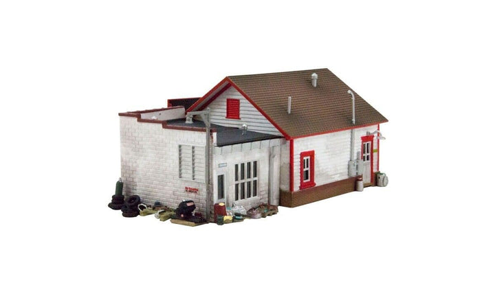 Woodland Scenics BR5025 Built and Ready HO Scale Fill'er Up &amp; Fix'er Building image 4