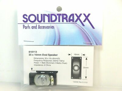 SoundTraxx 810113 Speaker, Oval, 16 X 35mm, 8-Ohm image 0