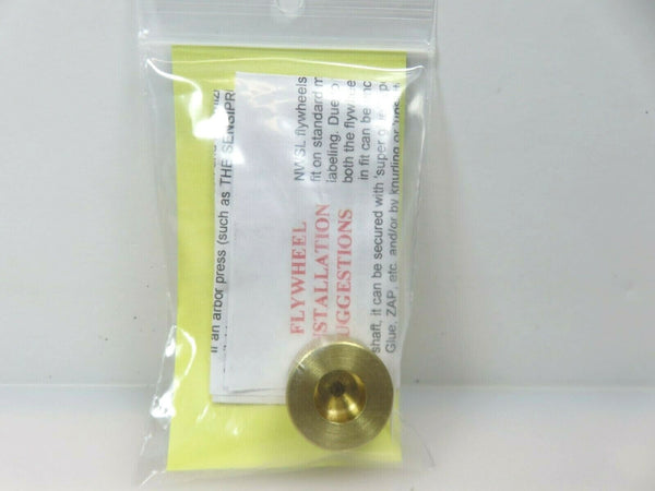 Northwest Short Line #403-6 NWSL Brass 18MM Flywheel for HO Scale Locomotives image 0