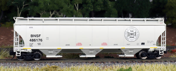 Intermountain 67247-01 N BNSF Heritage FW&D Trinity 5161 Cu.ft. Covered Hopper