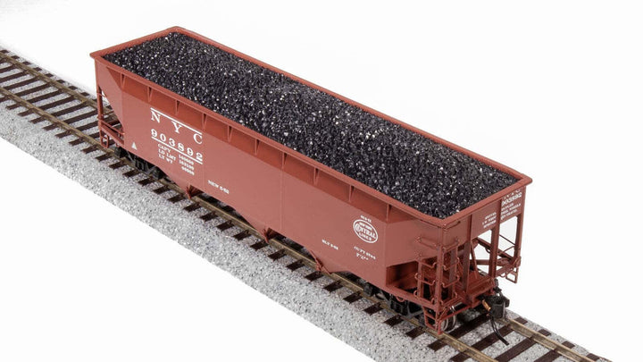 Broadway Limited 7384 HO Scale AAR 70-ton Triple 3-Bay Hopper New York Central image 4
