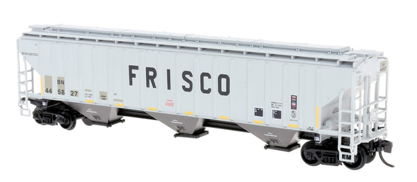 Intermountain 653113-01 N Scale Frisco 4750 Cu.ft. 3-Bay Covered Hopper #445827