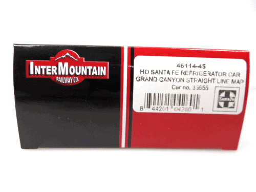 Intermountain 46114-45 HO Scale Santa Fe Grand Canyon SLM RR32 Refrigerator Car image 2