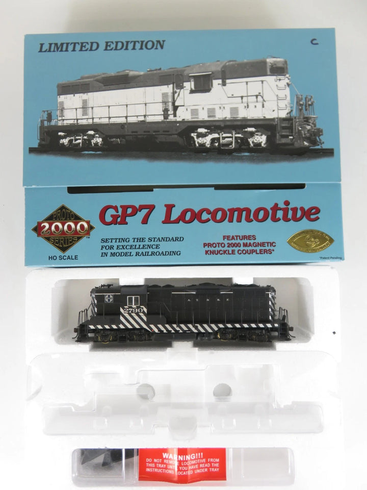 Proto 2000 #23043 HO Scale ATSF Santa Fe EMD GP7 Diesel Locomotive New ...
