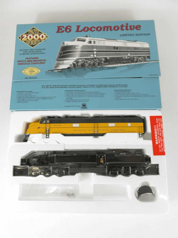 Proto 2000 23187 HO EMD E6 C&amp;NW Chicago North Western Diesel Locomotive NOS image 1