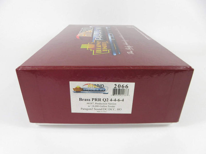 Broadway Limited 2066 Brass Hybrid HO PRR 4-4-6-4 Q2 Duplex DCC/Sound/Smoke/NOS image 3