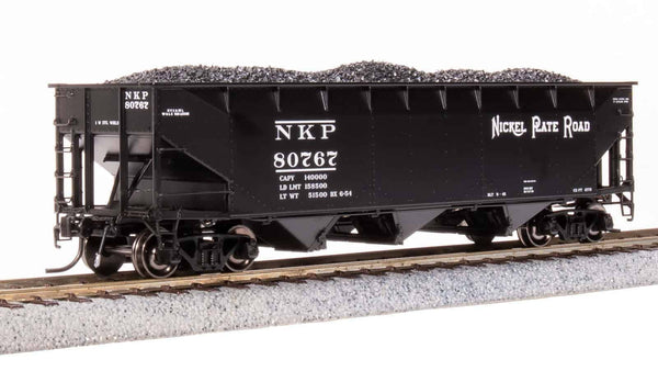 Broadway Limited 7383 HO Scale AAR 70-ton Triple 3-Bay Hopper Nickel Plate Road image 0
