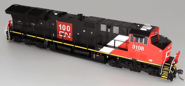 Intermountain 497108-03 HO Canadian National 100 Years GE ET44AC Locomotive DCC