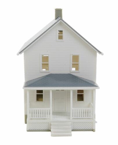 Walthers Cornerstone #933-3786 HO Scale Two-Story Frame House Kit image 1