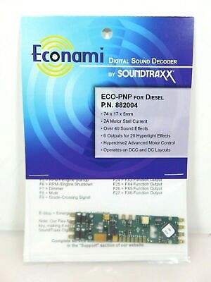 SoundTraxx 882004 Econami Digital Sound Decoder ECO-PNP Diesel