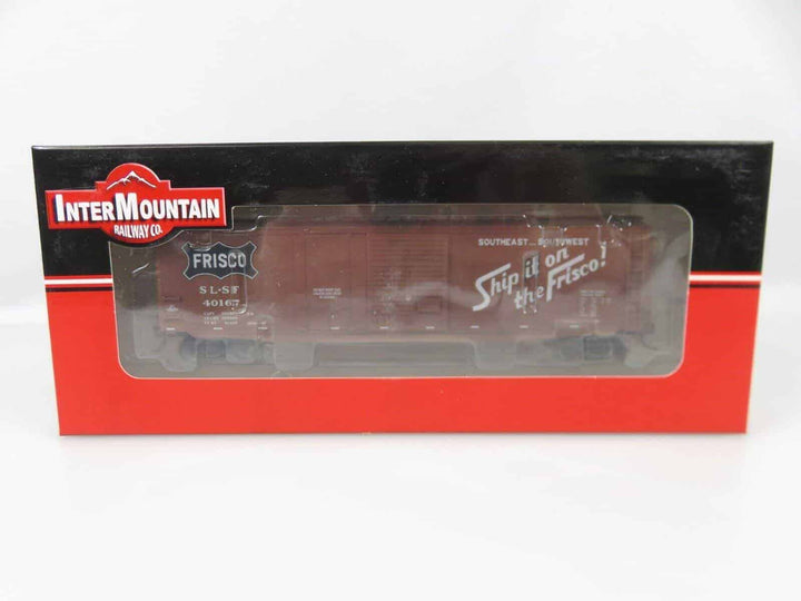 Intermountain 45625-04 HO Scale 50' PS-1 Double Door Boxcar Frisco (SL-SF) 40167 image 1