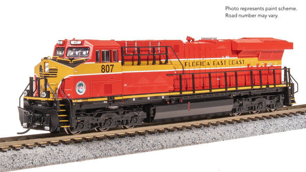 Broadway Limited BLI 8620 N Scale FEC GE ES44AC Diesel Locomotive DCC/Sound NIB