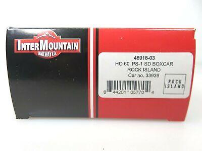 Intermountain #46918-03 HO Scale 60' PS-1 Boxcar Rock Island #33939 NIB image 2