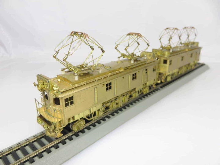 Nickel Plate Products Brass HO Great Northern Z-1 Boxcab Electric Locomotive Set image 4