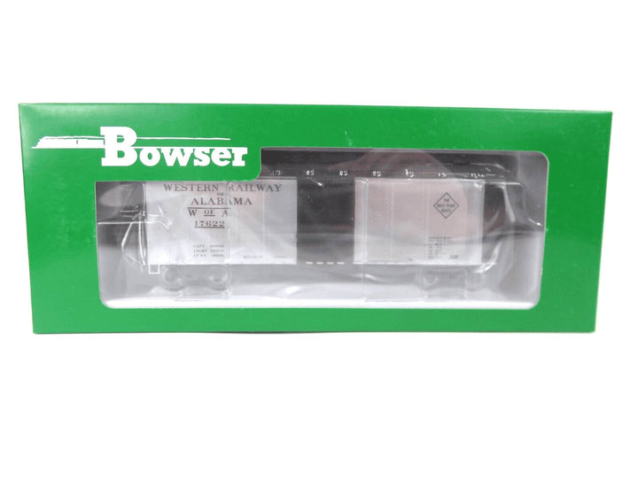 Bowser #43179 HO Scale 40' Boxcar Western Railway of Alabama Road #17622 image 1