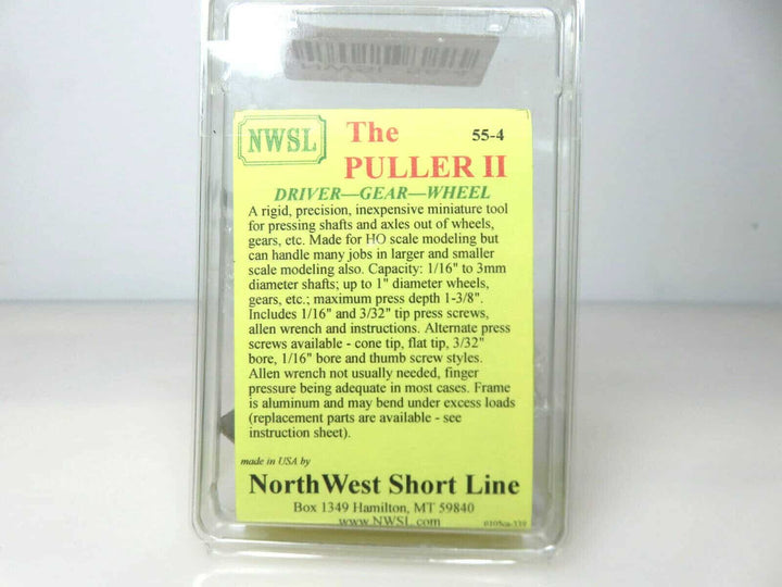 NWSL North West Short Line 55-4 The Puller II HO Scale Wheel Driver Gear Puller image 2