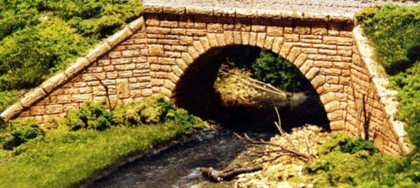 Monroe Models #2001 HO Scale Stone Arch Bridge Kit - NIB image 0