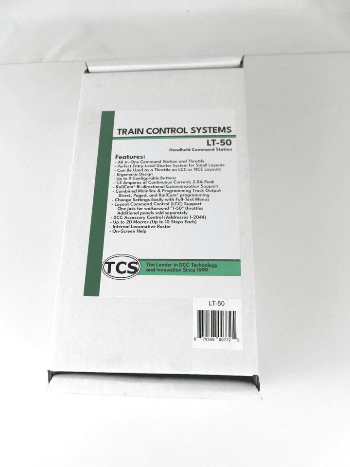 TCS Train Control Systems DCC LT-50 Stater System Handheld Layout Throttle NIB image 4