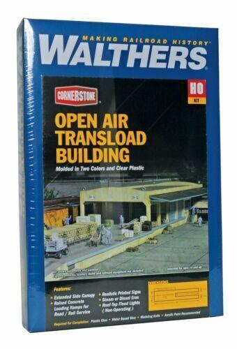 Walthers Cornerstone Part #933-2918 HO Scale Open Air Transload Building Kit NIB image 0