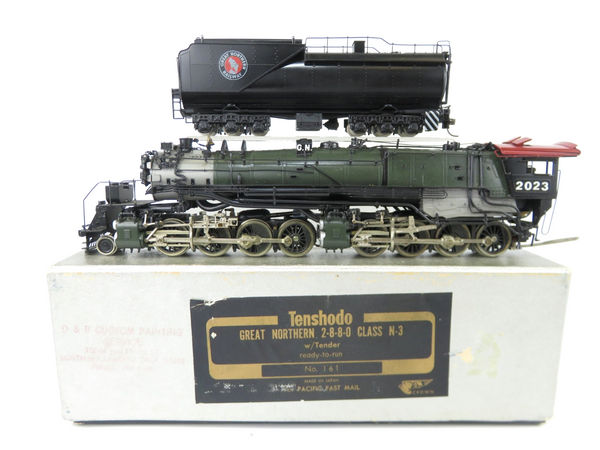 Tenshodo Brass #161 HO Great Northern Class N-3 2-8-8-0 Steam Locomotive Painted
