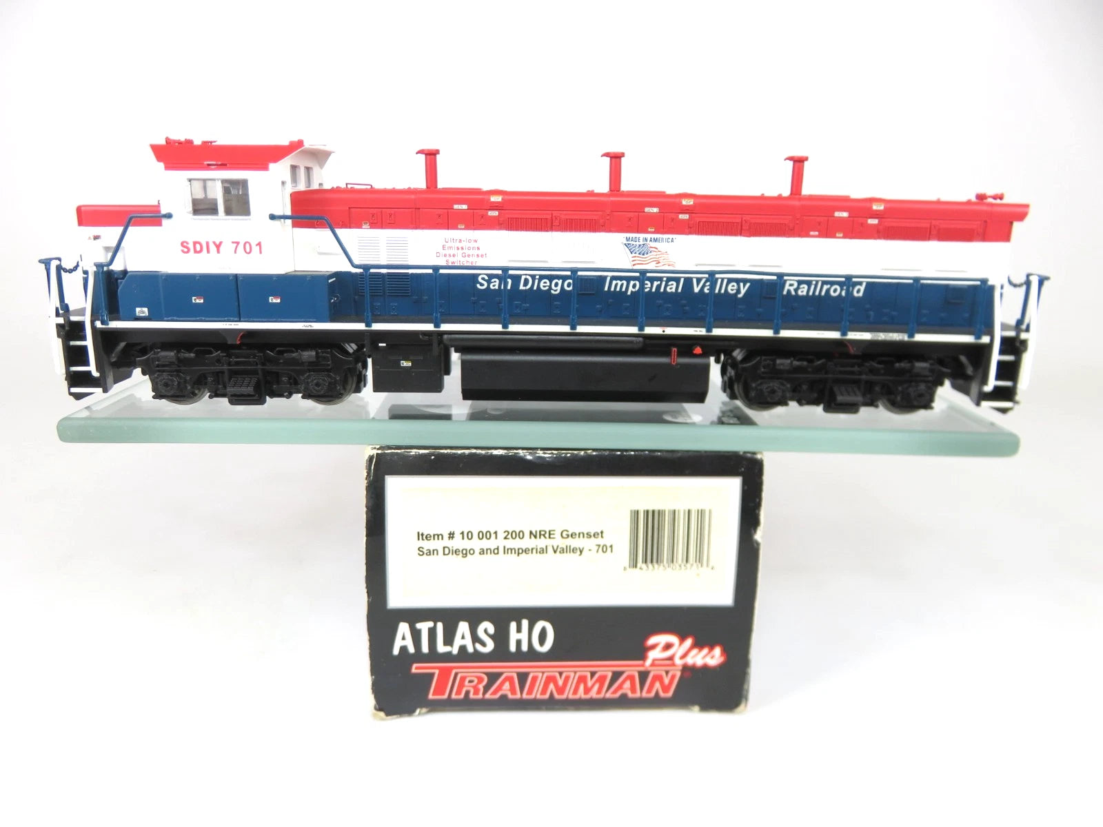001ho Atlas 10 001 200 HO Scale San Diego Imperial Valley NRE Genset Diesel ...