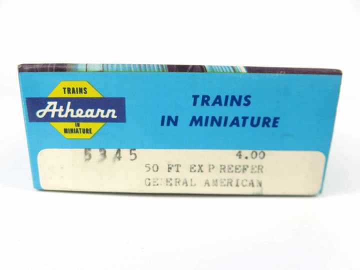 Athearn Blue Box #5345 HO Scale General American 50 Ft Reefer Unassembled Kit image 1