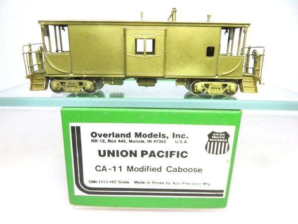 Overland Models Brass OMI-1133 HO UP Union Pacific Railroad CA-11M Caboose #2