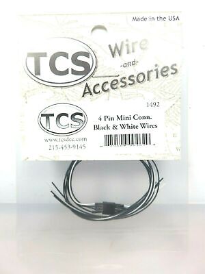 Train Control Systems TCS #1492 4-Pin Mini Connector image 2