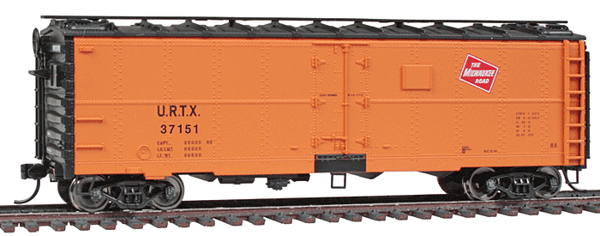 Walthers Mainline 910-3508 HO Scale 40' Steel Meat Reefer Milwaukee Road NIB image 0