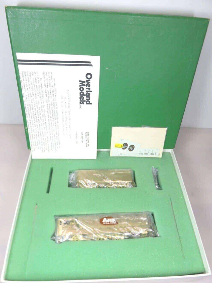 Overland Models OMI-1463 Brass HO Scale Milwaukee Road Class A 4-4-2 Locomotive image 1