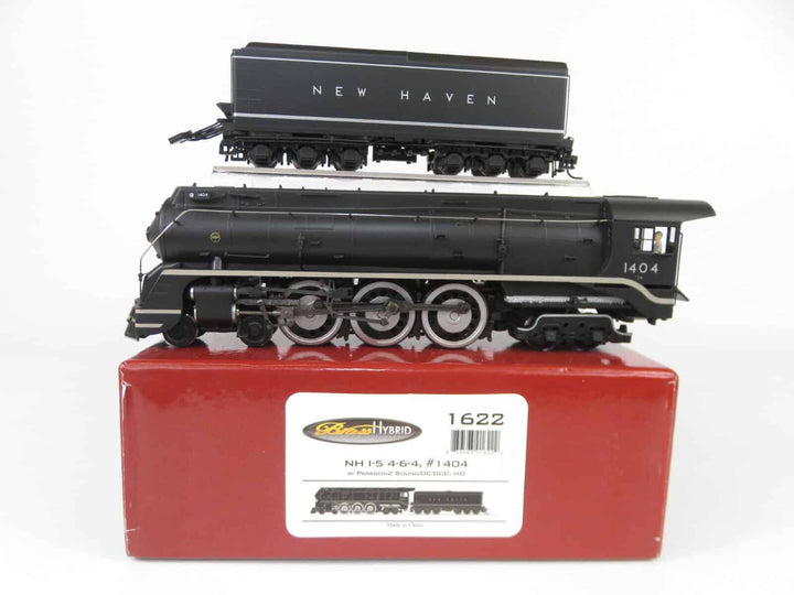 Broadway Limited Brass Hybrid 1622 HO New Haven 4-6-4 I-5 Locomotive DCC/Sound image 1