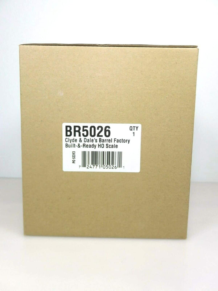 Woodland Scenics BR5026 Built and Ready HO Scale Clyde and Dale's Barrel Factory image 5
