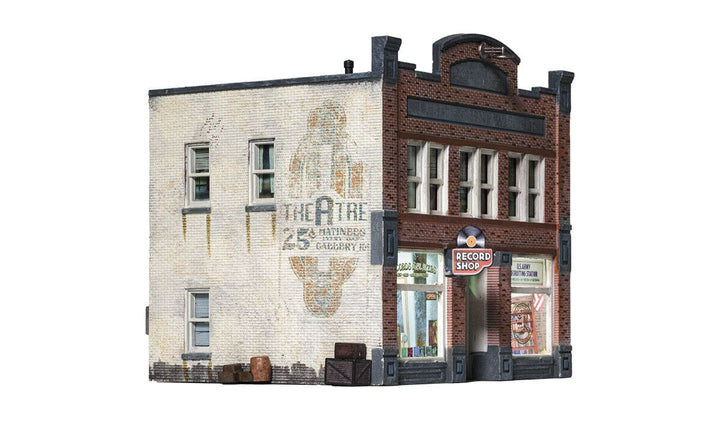 Woodland Scenics HO Scale BR5067 Built and Ready Records &amp; Recruiting NIB image 4