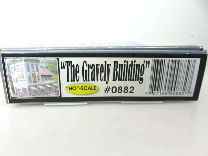 Bar Mills Scale Model Works #882 HO Scale "The Gravely Building" Kit NIB image 2