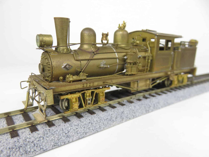 PFM Pacific Fast Mail Brass HO Class B 2-Truck Shay Geared Logging Locomotive #2 image 5