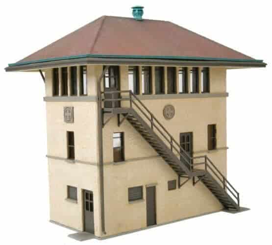 Walthers Cornerstone #933-2983 HO Scale Santa Fe Interlocking Tower Kit NIB image 2