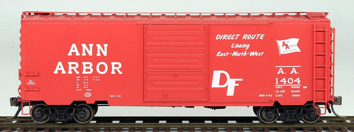 Intermountain 45428-06 HO 40' PS-1 Boxcar Ann Arbor Direct Route Road #1409 NIB image 1